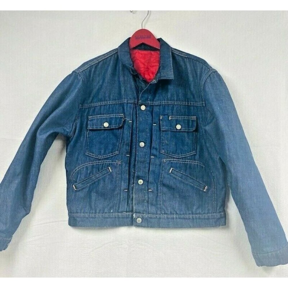 JCPenney Unisex Kids Trucker Jean Jacket Ranch Cra